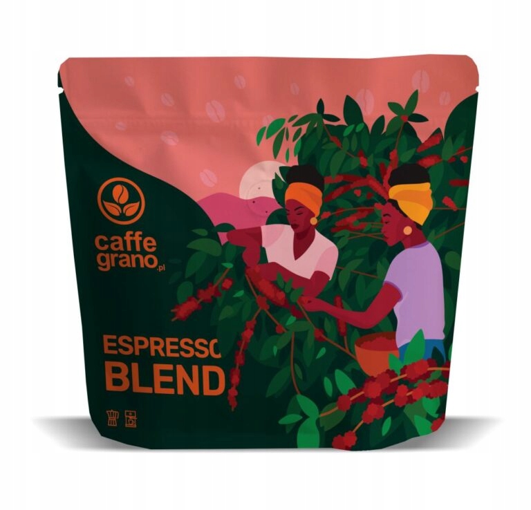 Kawa ziarnista Caffee Grano Espresso Blend 250g – Doskonały wybór dla miłośników espresso