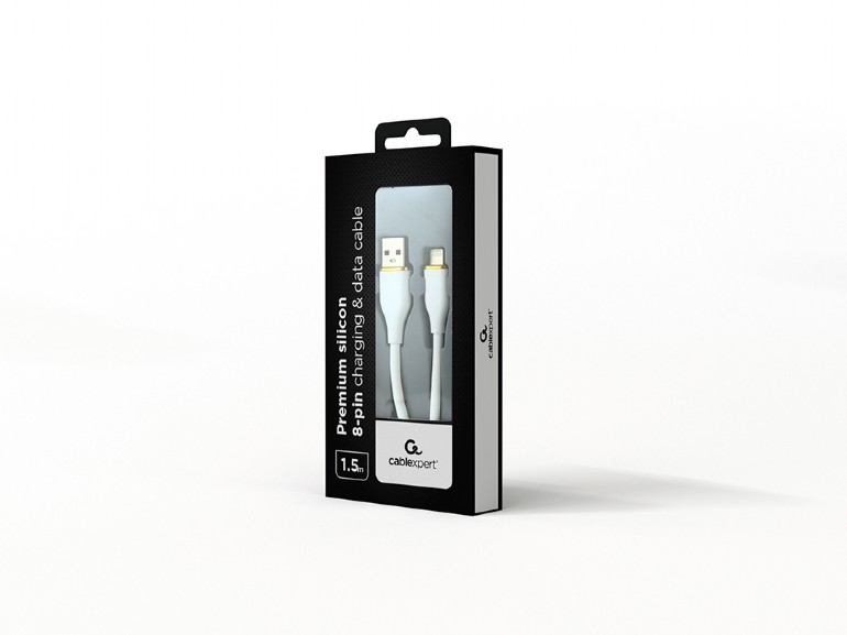 Kabel USB 2.0 AM/8-pin lightning M 1.5m Gembird – Idealne rozwiązanie dla urządzeń Apple