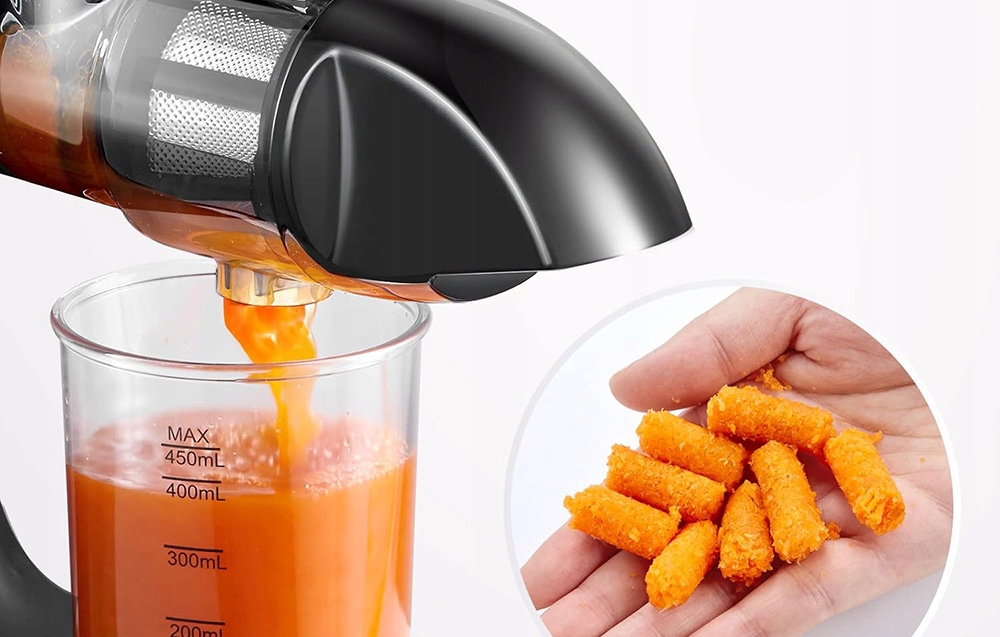 Technologia tłoczenia na zimno dla maksymalnej ilości soku