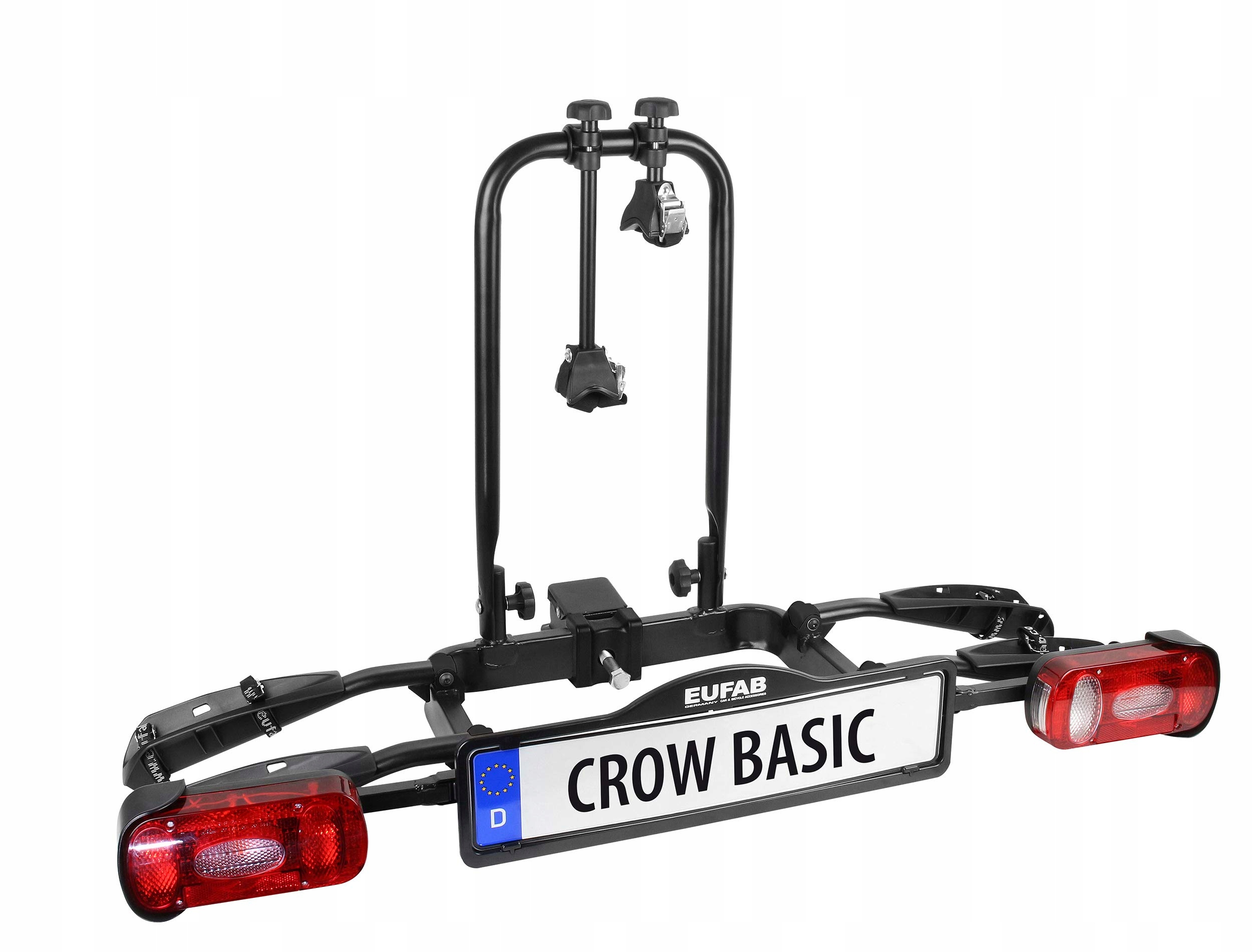 EUFAB 11569 – Bagażnik rowerowy CROW BASIC na hak holowniczy
