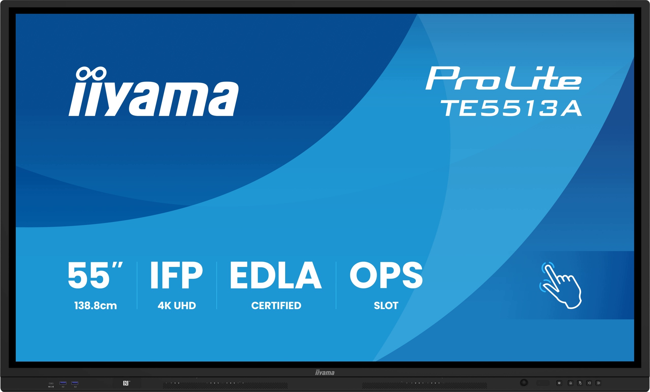 Monitor interaktywny iiyama TE5513A-B3AG 138,7 cm (54,6) – Nowoczesne rozwiązanie dla edukacji i biznesu