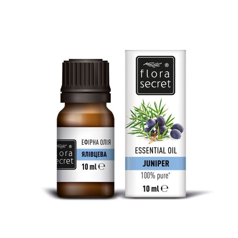 Flora Secret Olejek eteryczny Jałowiec 10ml – świeżość w Twoim domu
