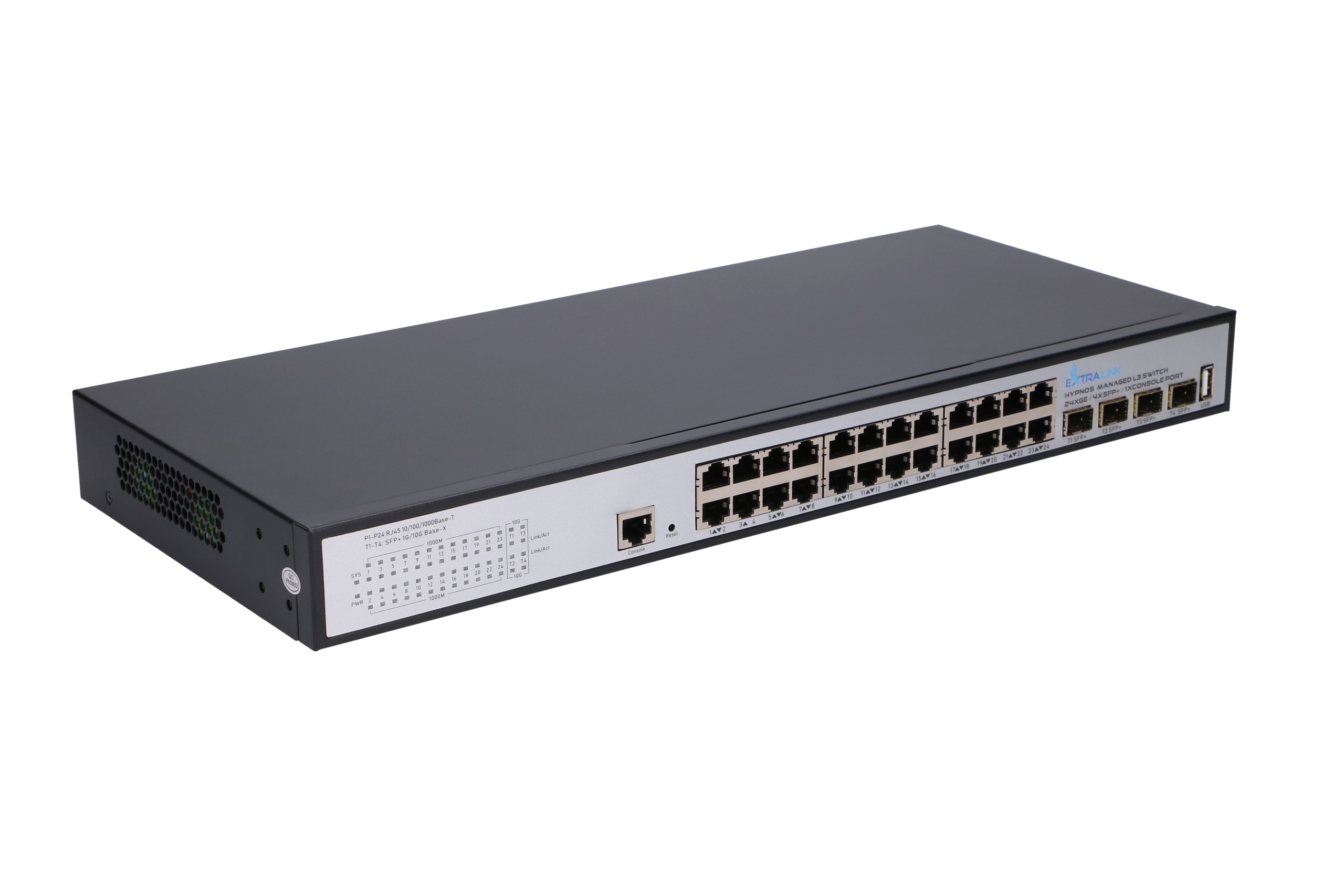 Porty 10/100/1000 Mb/s oraz 4x 10G SFP+ dla elastyczności