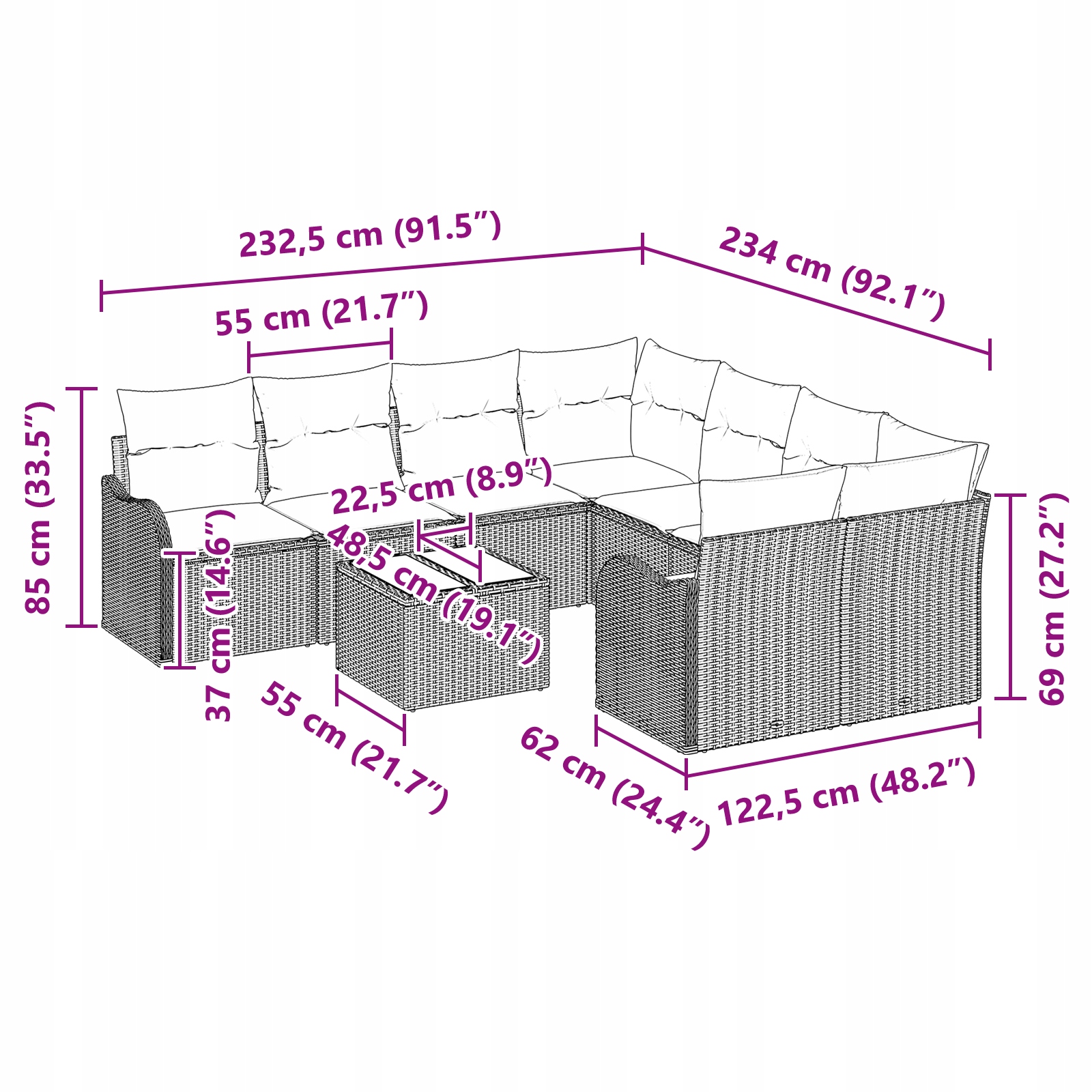 Ręcznie pleciony polirattan – Elegancja w każdym ogrodzie