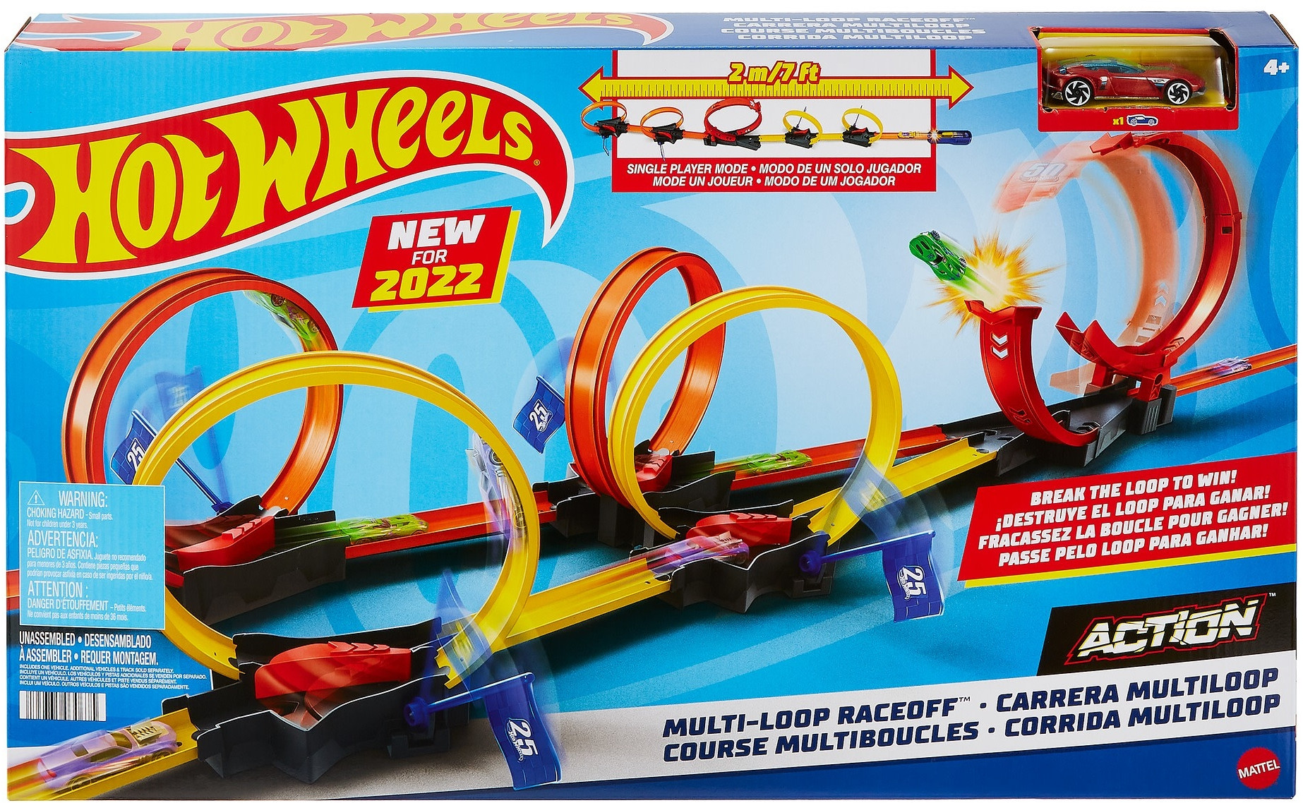 Zestaw Hot Wheels Multi-Loop Race Off – Wyścigi pełne emocji