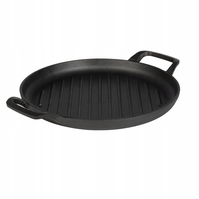 Żeliwna Płyta Grillowa Okrągła 33cm Berlinger Haus Strong Mold BH-6533 – Idealna do grillowania