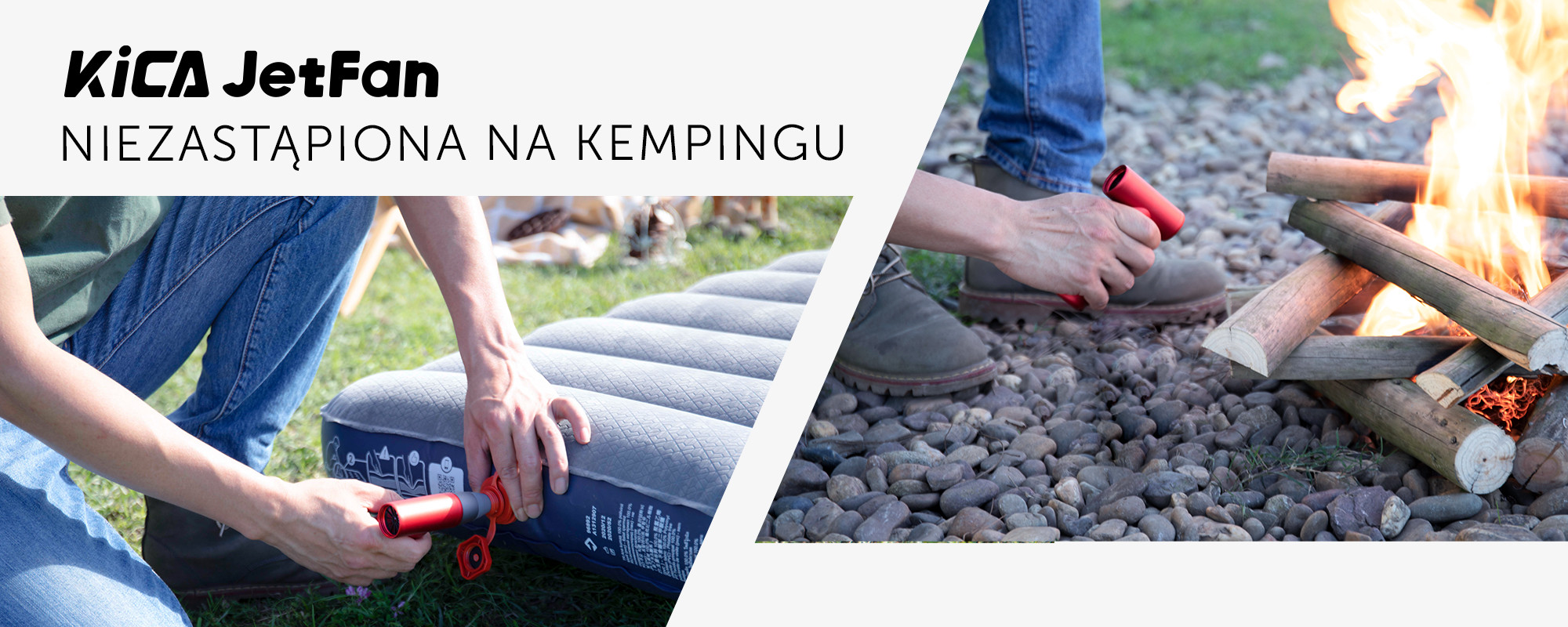 width=100% Dmuchawa wielofunkcyjna FeiyuTech KiCA JetFan - szara