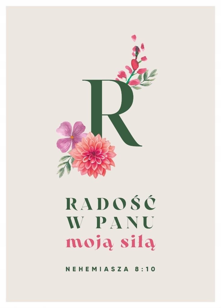 Karnet - Radość moją siłą – Wyjątkowa kartka okolicznościowa