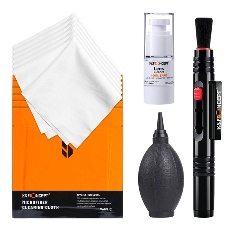 Zawartość zestawu czyszczącego K&F Concept