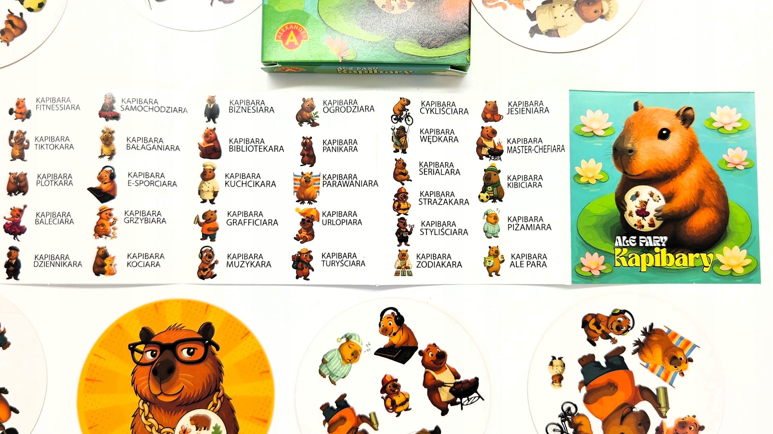 Dynamiczna rozgrywka – Kto pierwszy znajdzie parę kapibar?