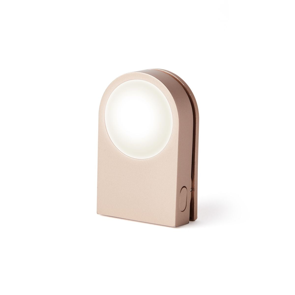Lampka biurkowa Lexon Lucie LED clip gold/gold LL121D – Stylowe oświetlenie do każdego wnętrza