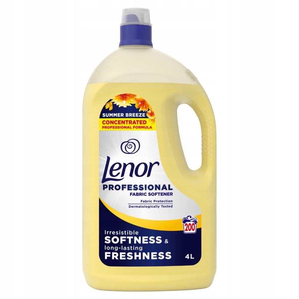 Lenor Płyn Do Płukania 4l Summer Breeze – Doskonała świeżość i miękkość tkanin