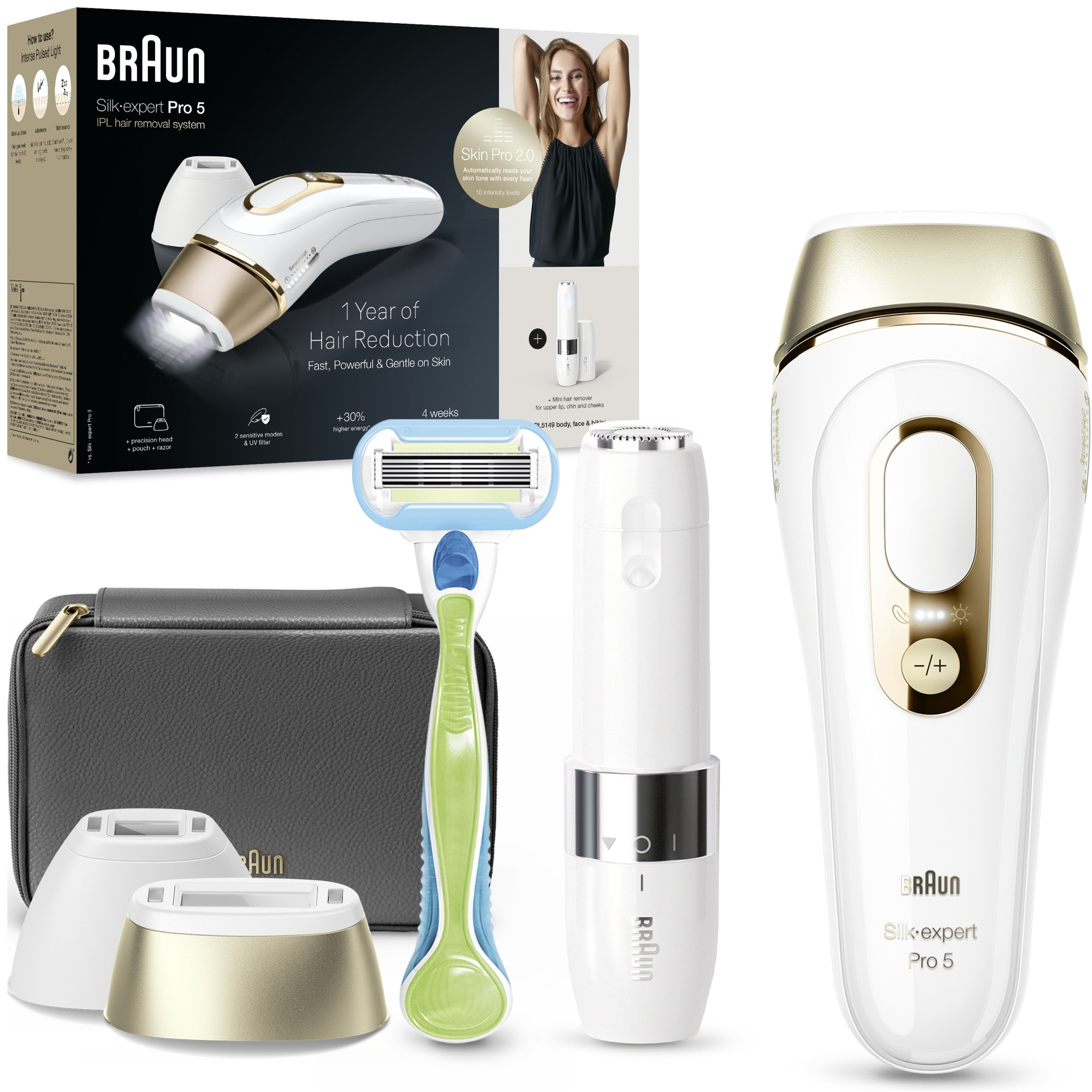 Depilator Oral-B PHOTOEPILATOR PL5146 BRAUN – Skuteczna depilacja w domowym zaciszu