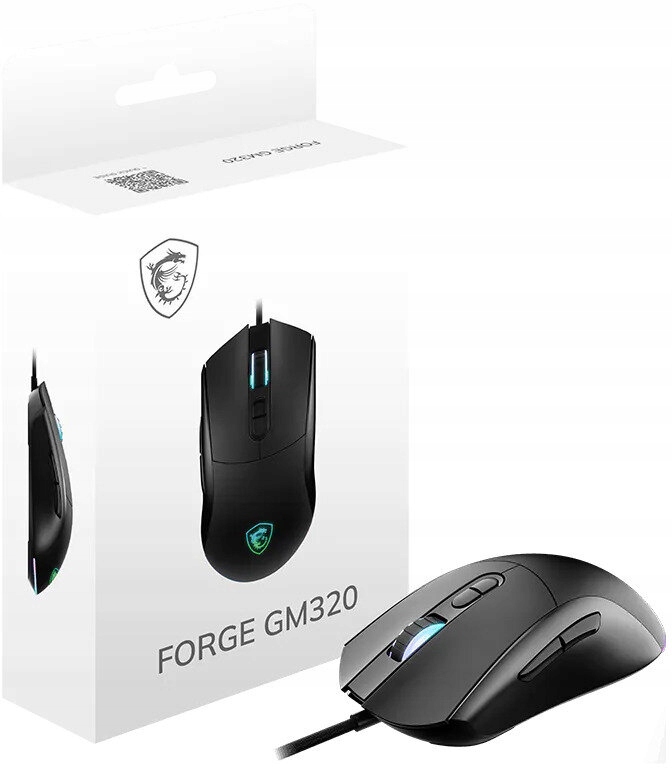 Mysz gamingowa MSI Forge GM320 – Twoje wsparcie w każdej grze