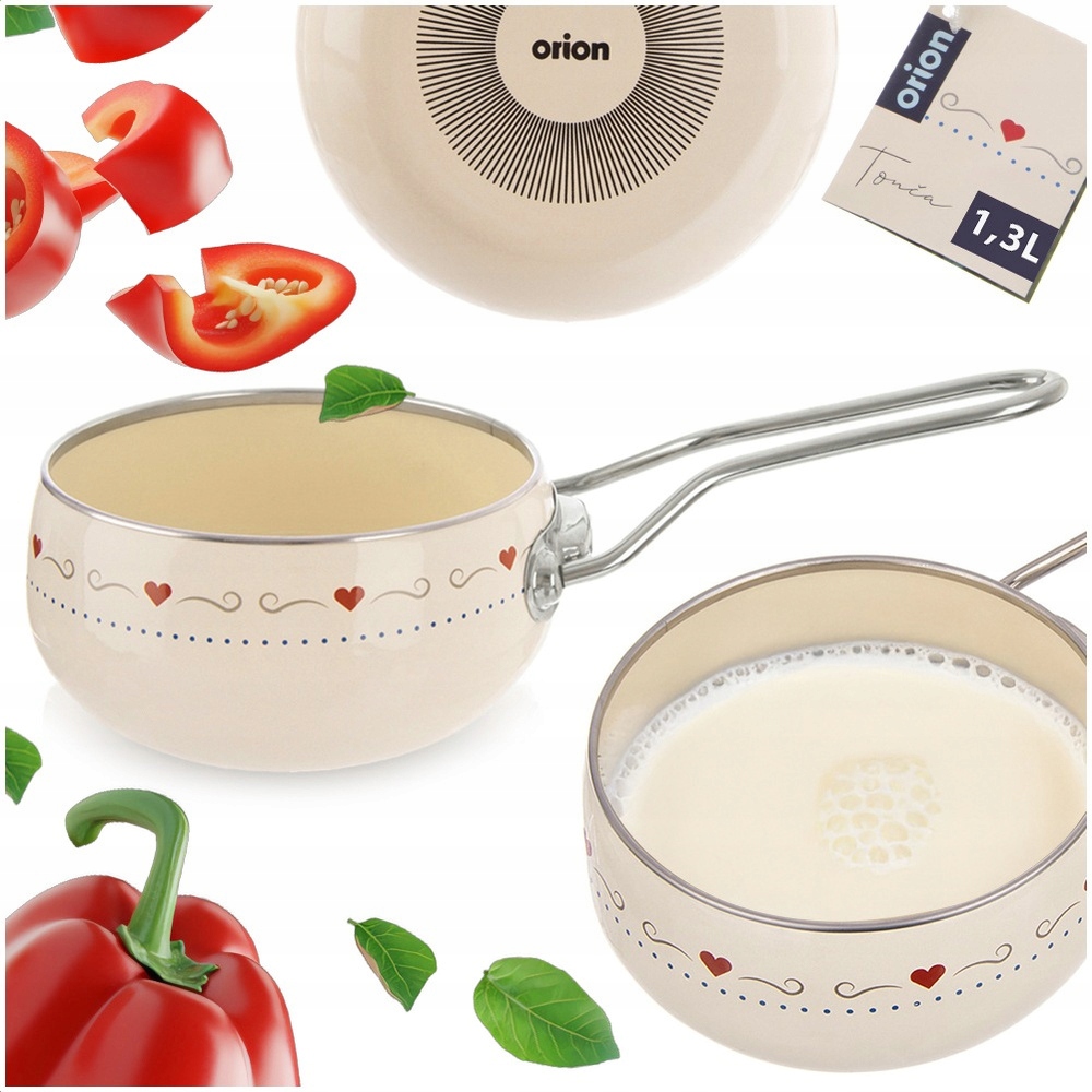 Rondel emaliowany TONCA 15 cm, 1,1 l – Idealny do Twojej kuchni