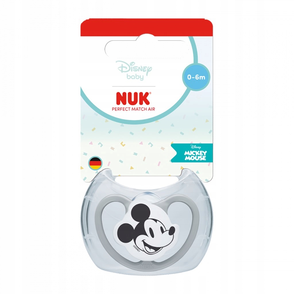 Smoczek uspokajający NUK Perfect Match Air Disney Mickey Mouse – Idealny wybór dla niemowląt