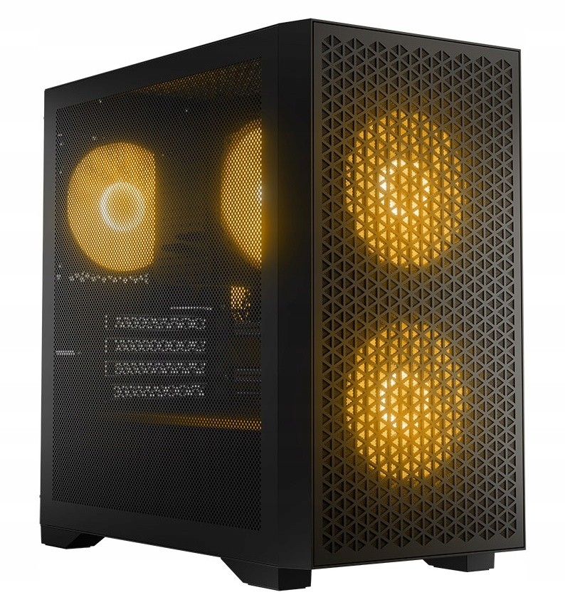 Obudowa Logic Dart Mini Black – Efektywne chłodzenie i stylowy design