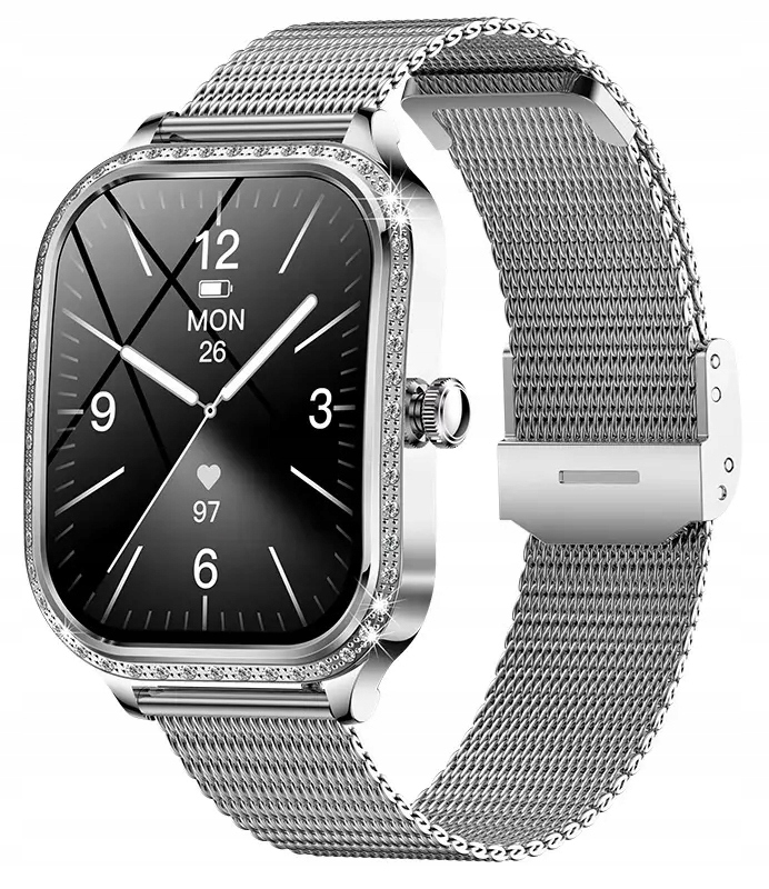 SMARTWATCH WATCH ZEGAREK AMOLED BLUETOOTH ROZMOWY MENU PL DAMSKI SMARTBAND MK88 – Nowoczesne połączenie stylu i technologii