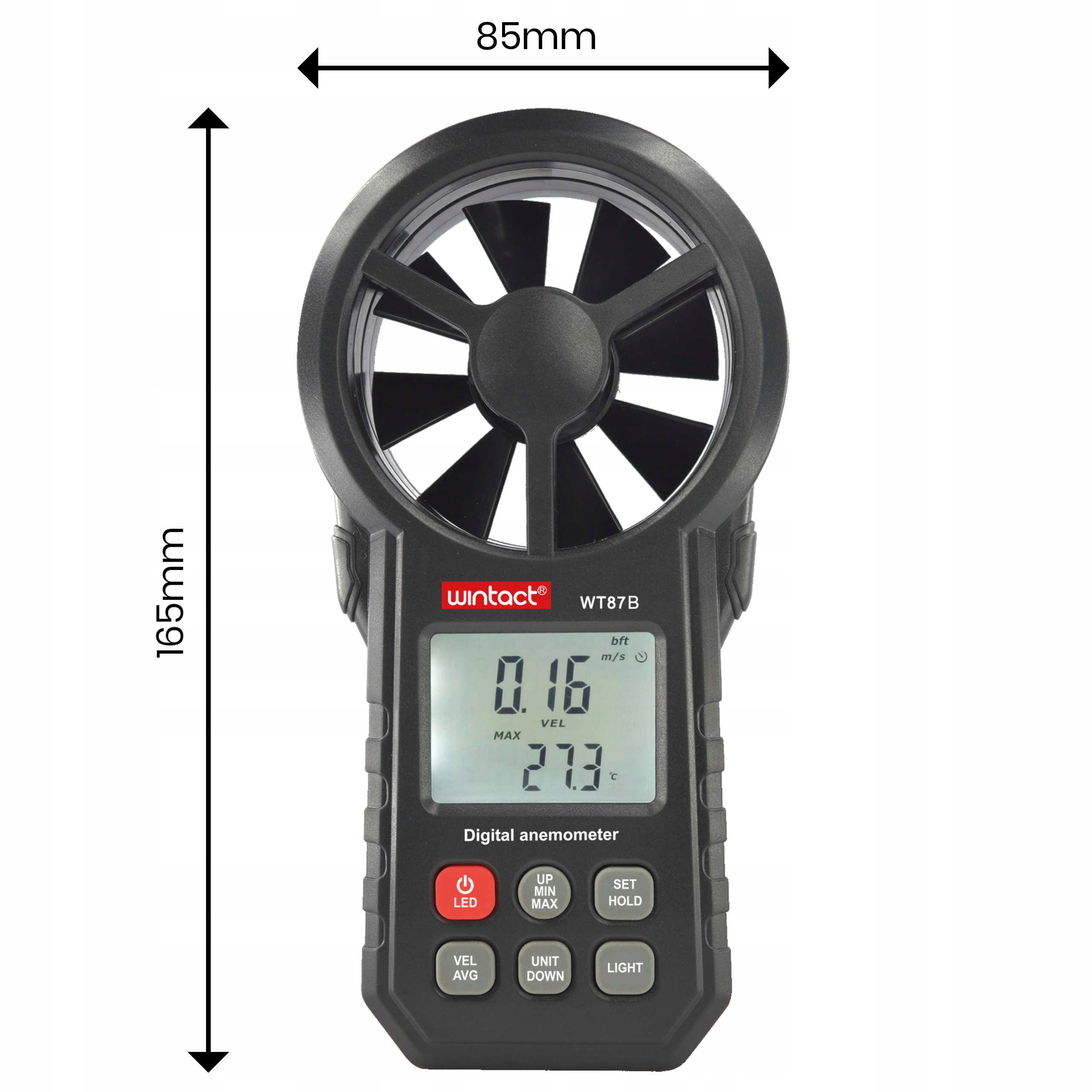 Podświetlany wyświetlacz LCD dla wygodnego użytkowania