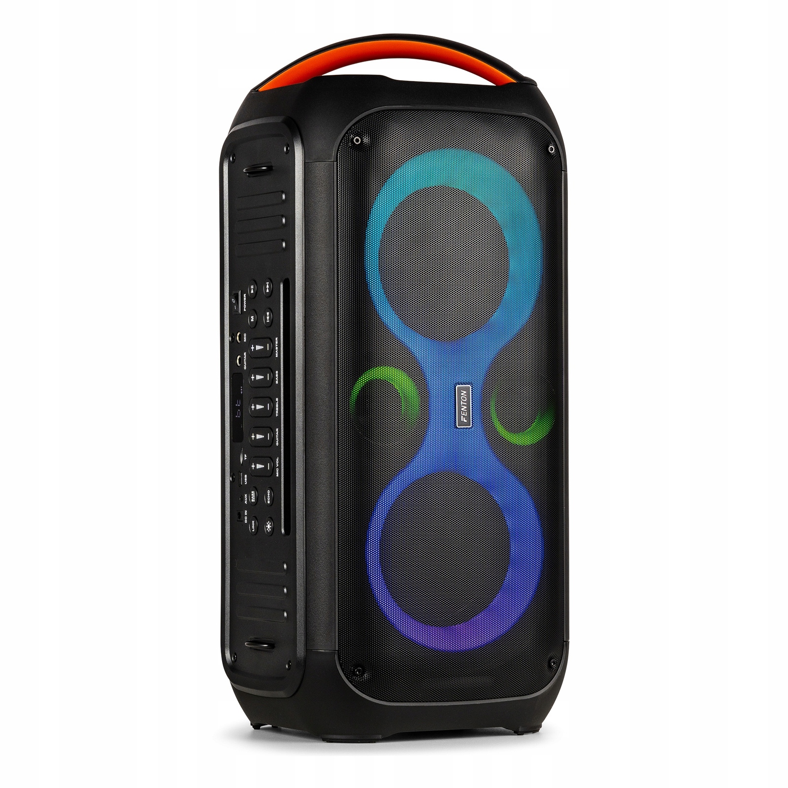 Potężna moc 180W z funkcją Bass Boost