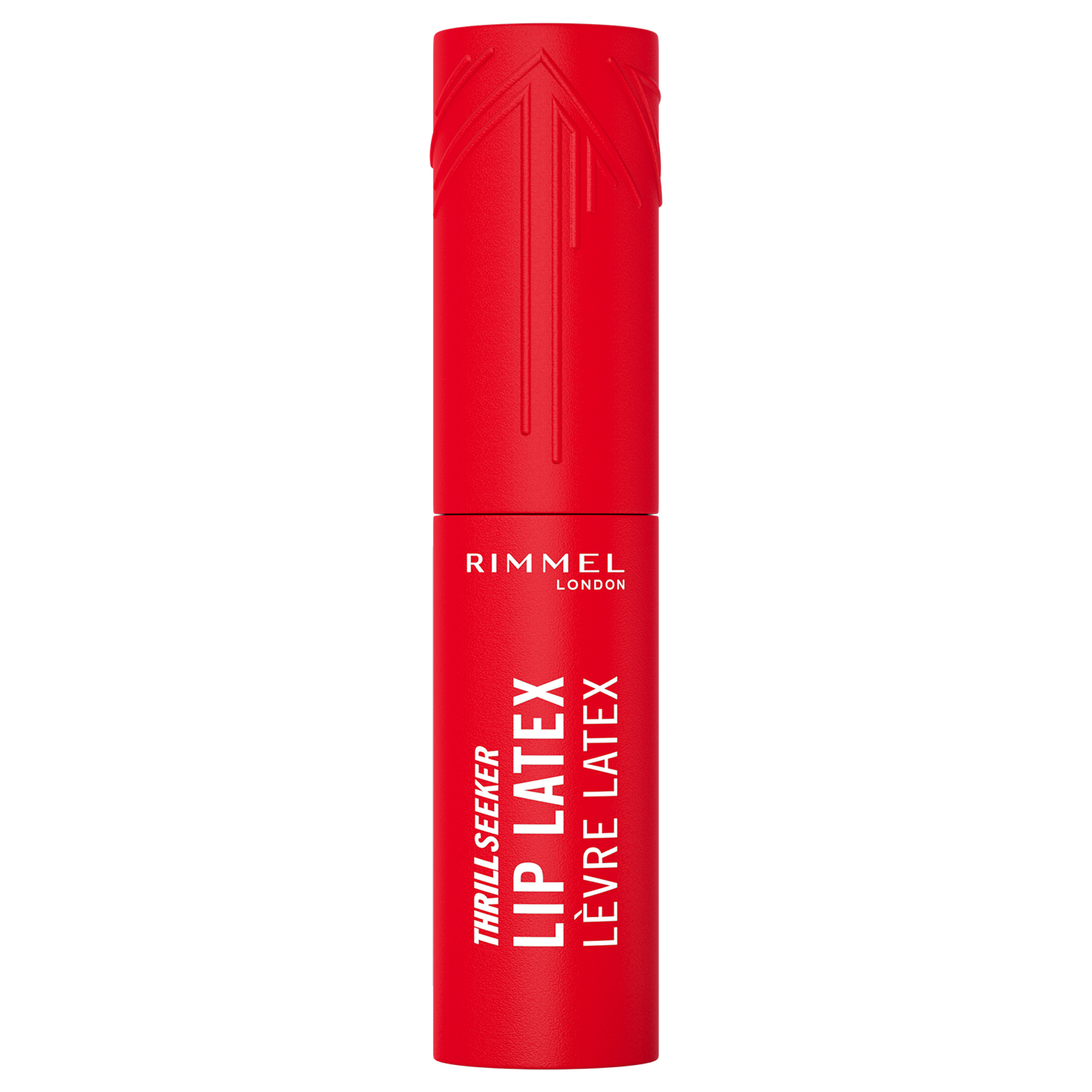 RIMMEL Thrill Seeker Lip Latex Pomadka do ust 350 – Intensywny kolor i ekstremalny połysk