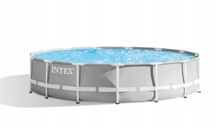Basen stelażowy 457x122 Prism Frame Intex 16726 – Idealne rozwiązanie na upalne dni