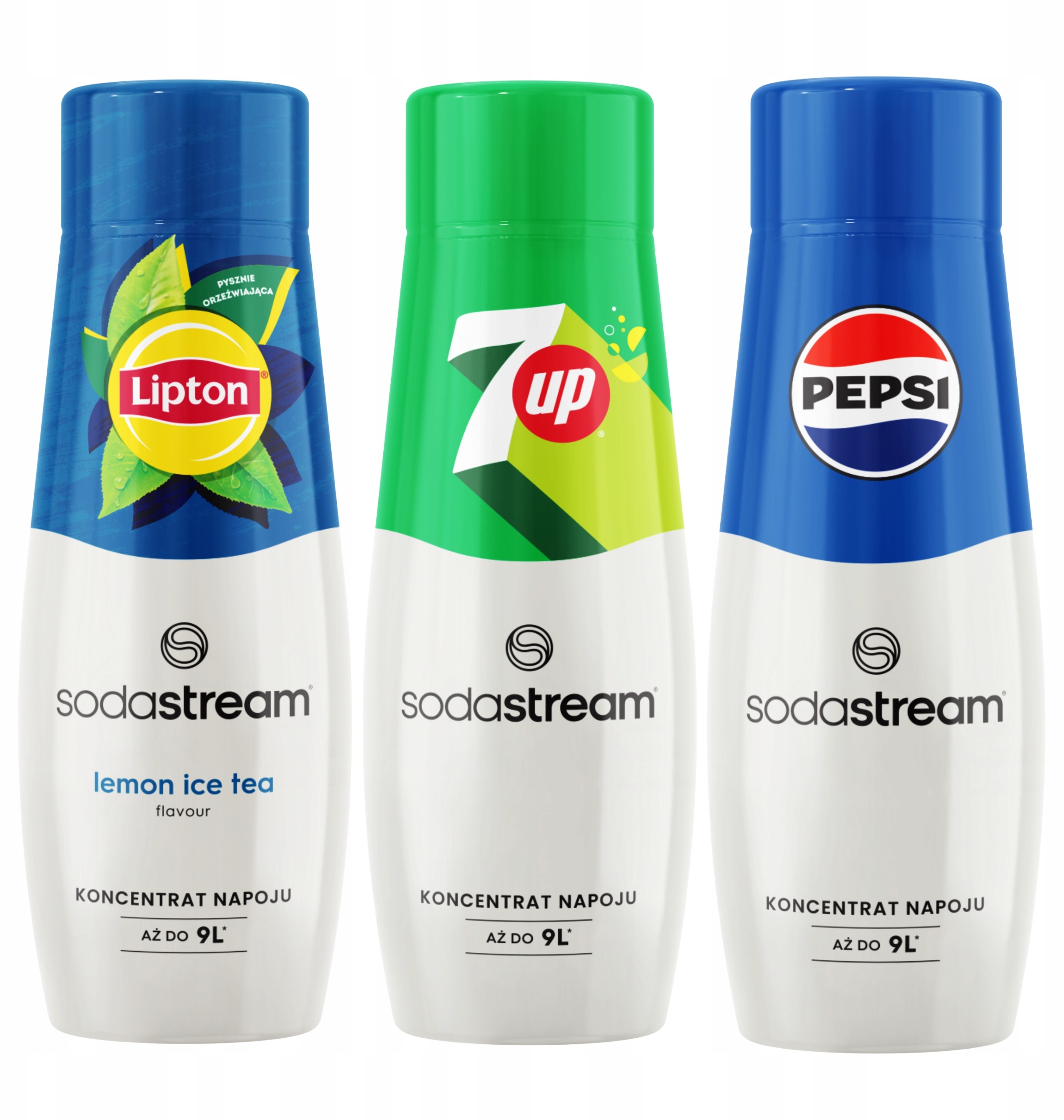 3 Syropy Herbata Lemon Ice Tea + Pepsi + 7UP do Saturatora – Orzeźwiające napoje w Twoim domu