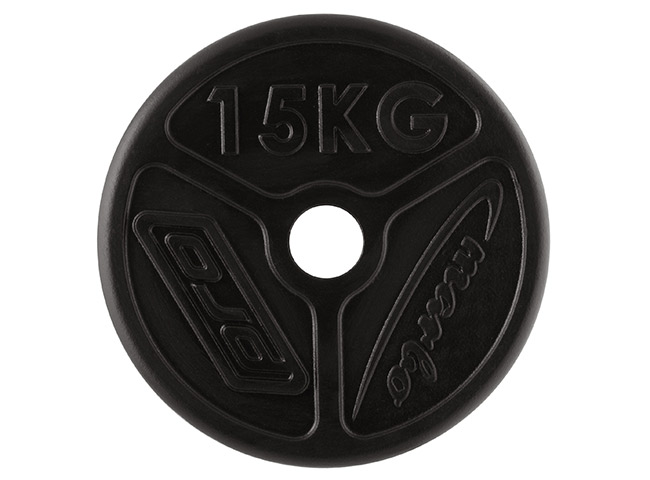 Obciążenie żeliwne olimpijskie 15 kg - Marbo Sport