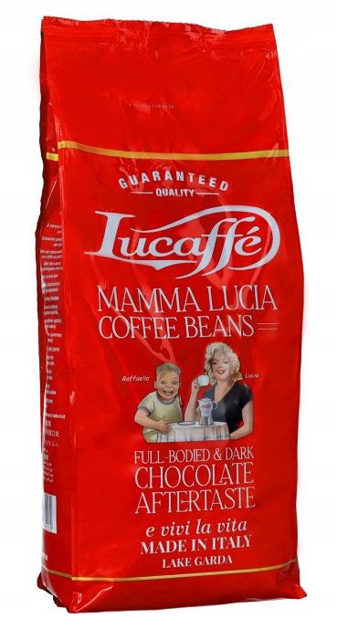 Kawa ziarnista Lucaffe Mamma Lucia 1 kg – Doskonały wybór dla miłośników espresso