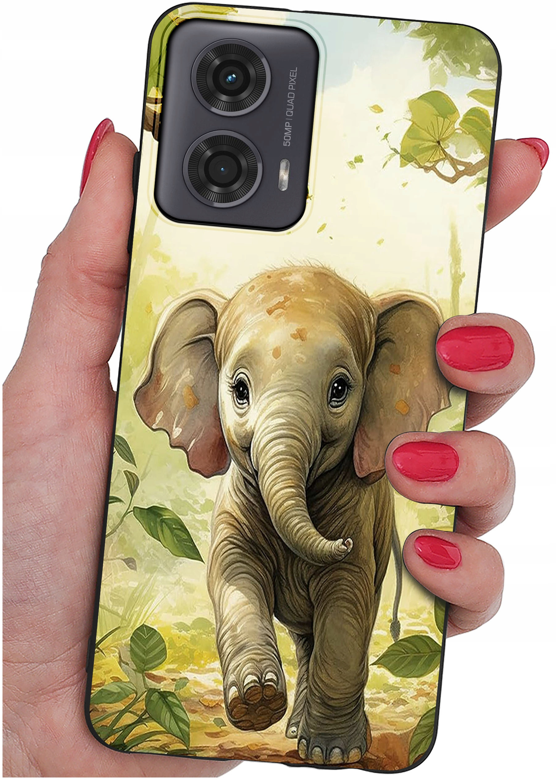 Wytrzymałe silikonowe etui z ochroną wyspy aparatów