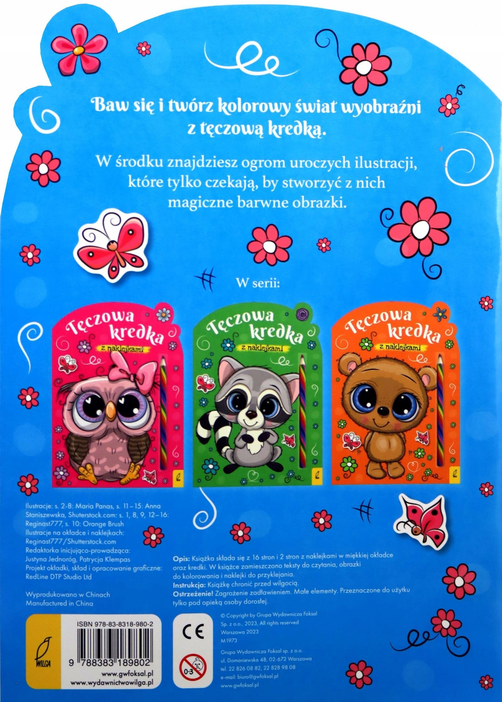 Magiczne ilustracje i naklejki