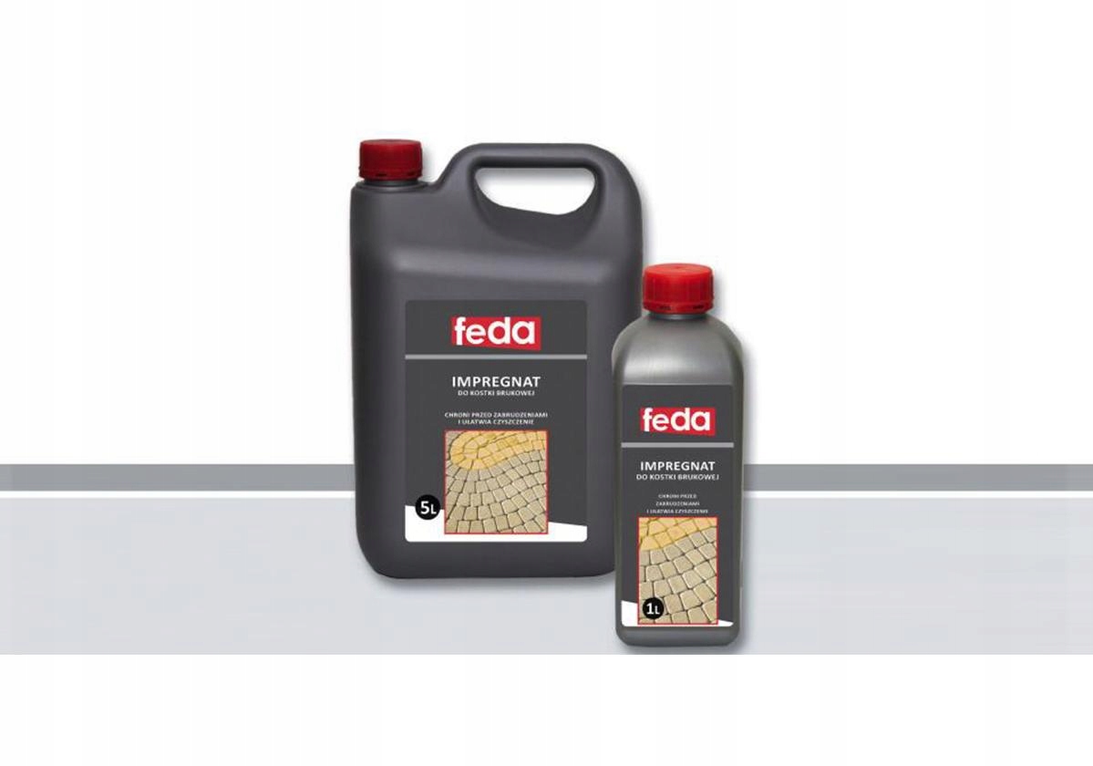 Impregnat wodny do kostki brukowej Feda matowy 1 l – Skuteczna ochrona dla Twojej kostki