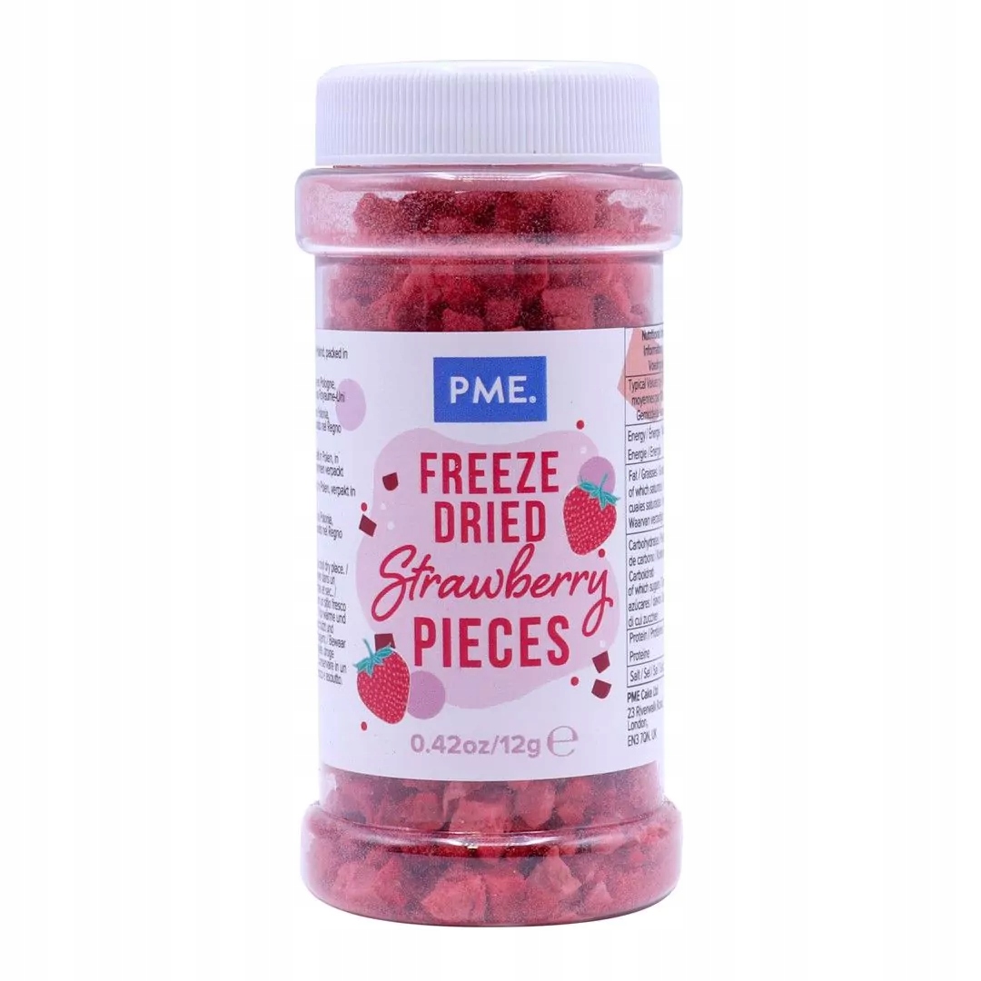 Truskawka liofilizowana 12g PME – Naturalny smak przez cały rok
