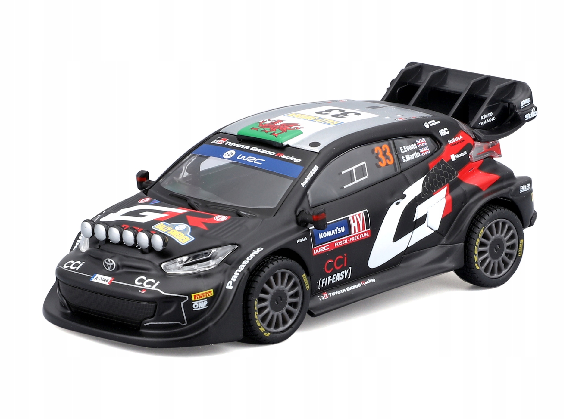 Perfekcyjne odwzorowanie szczegółów - Metalowy model z plastikowymi elementami