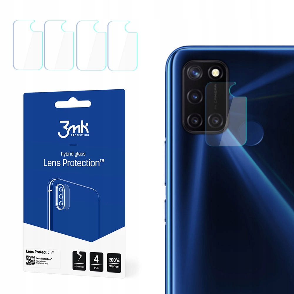 Zestaw zawiera 4 sztuki szkła ochronnego