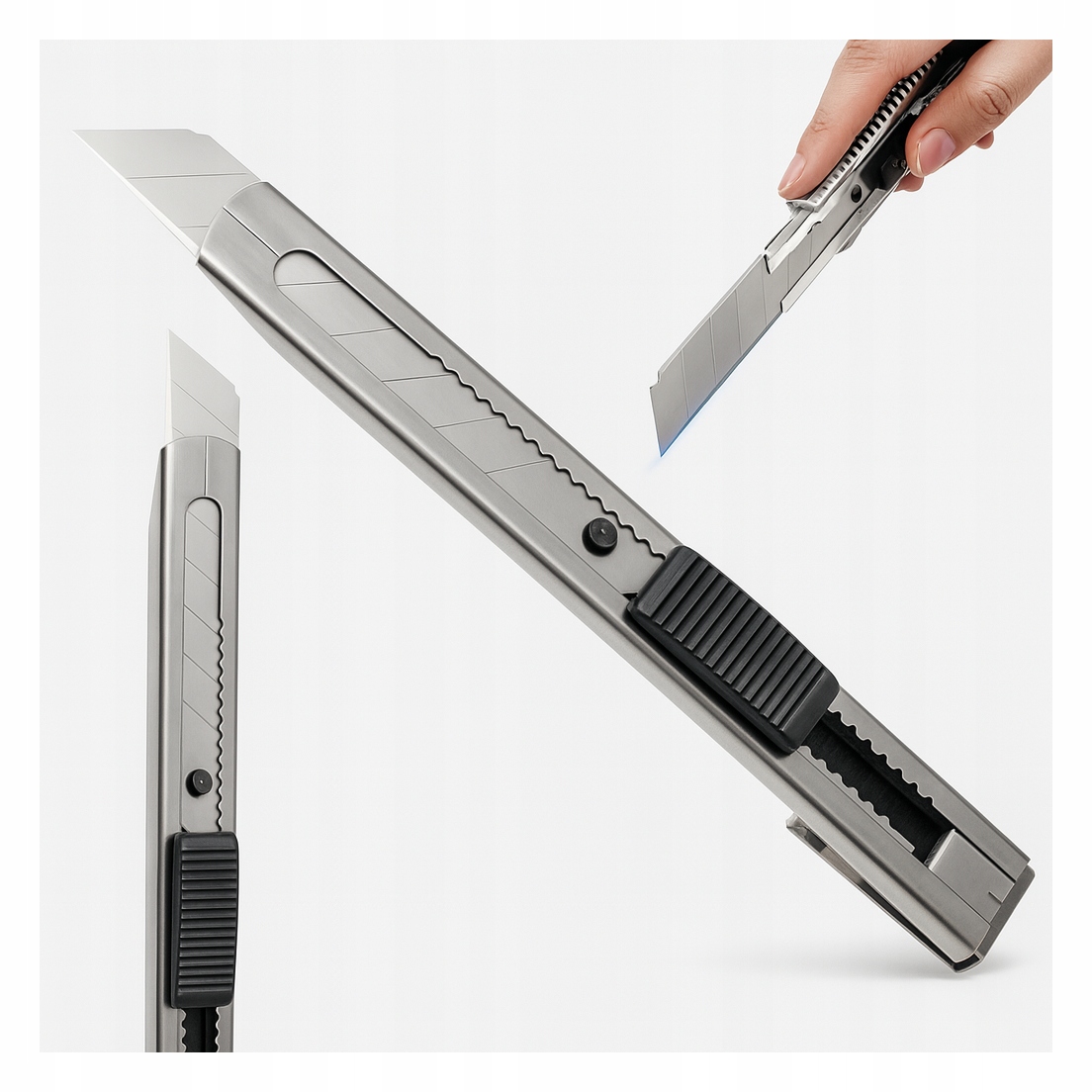 Nóż do tapet tapeciak metalowy 18MM – Profesjonalne narzędzie do cięcia