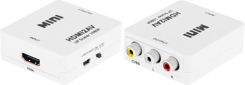 Konwerter sygnału HDMI- AV chinch CVBS +audio
