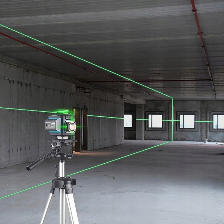 Wysoka dokładność pomiaru z 16 liniami laserowymi