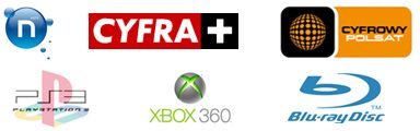 obsługiwane urządzenia fullHD i HD Ready