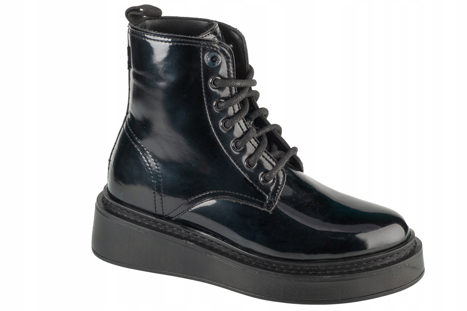 Levi's Harlow 235881-843-559 – Stylowe Damskie Trzewiki w Kolorze Czarnym