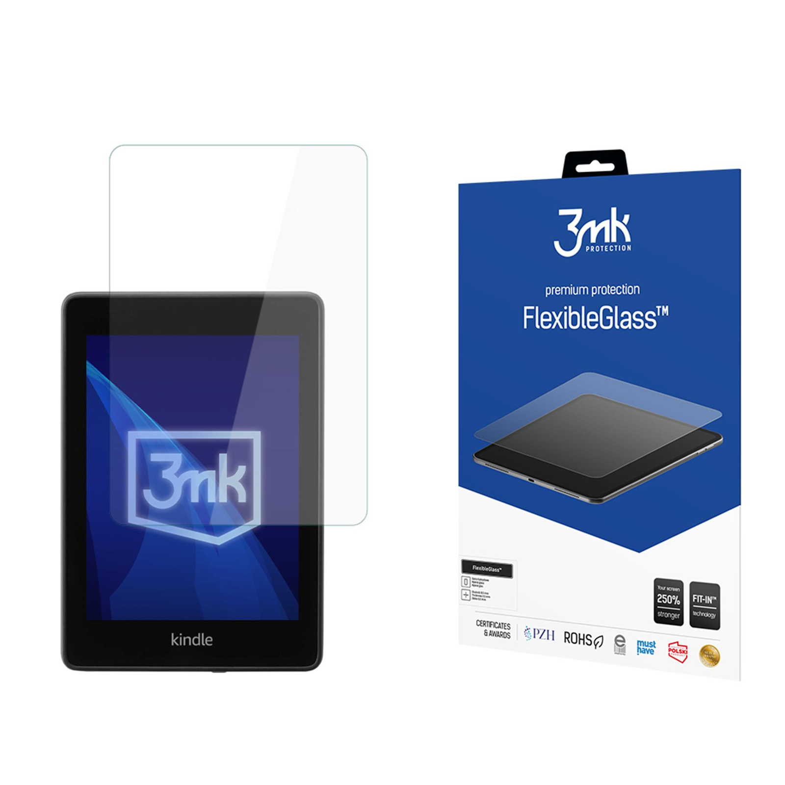 3mk FlexibleGlass - Szkło hybrydowe do Amazon Kindle Paperwhite 6 (7