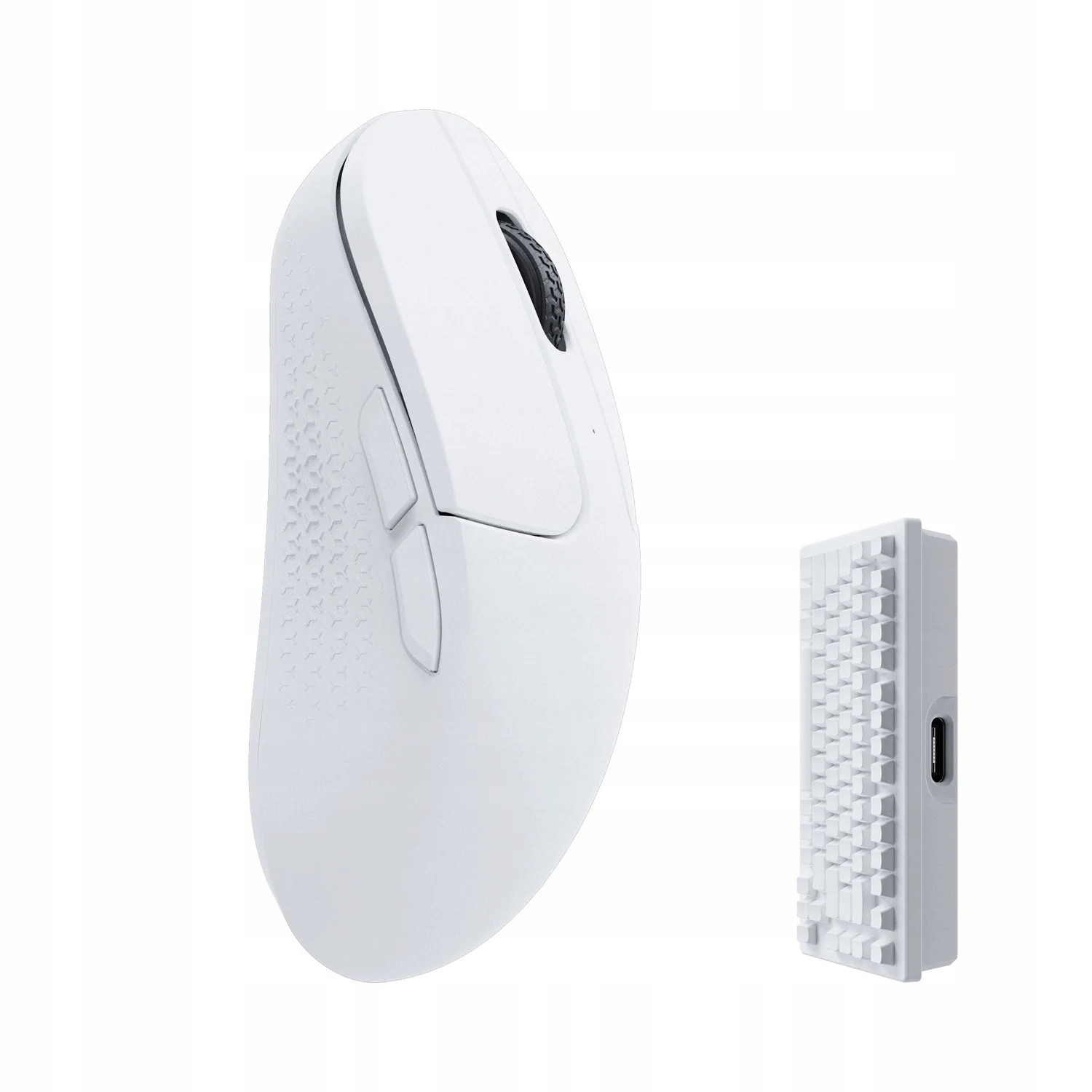 Keychron M3 Mini Bezprzewodowa Myszka Optyczna Biała / 4000 Hz – Wydajność i styl w jednym