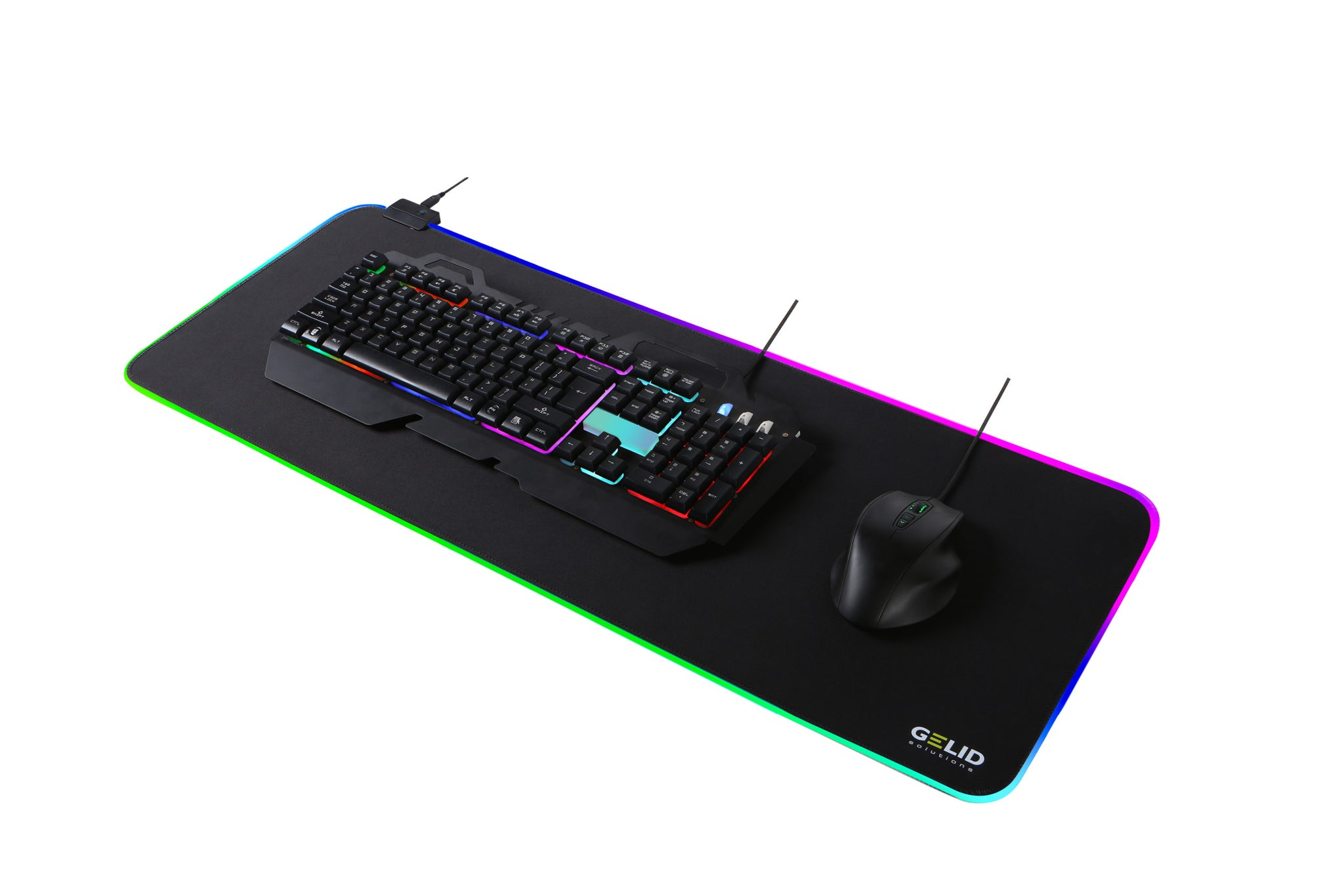Podkładka pod mysz Gelid NOVA XL RGB (MP-RGB-02) – Perfekcja w każdej grze