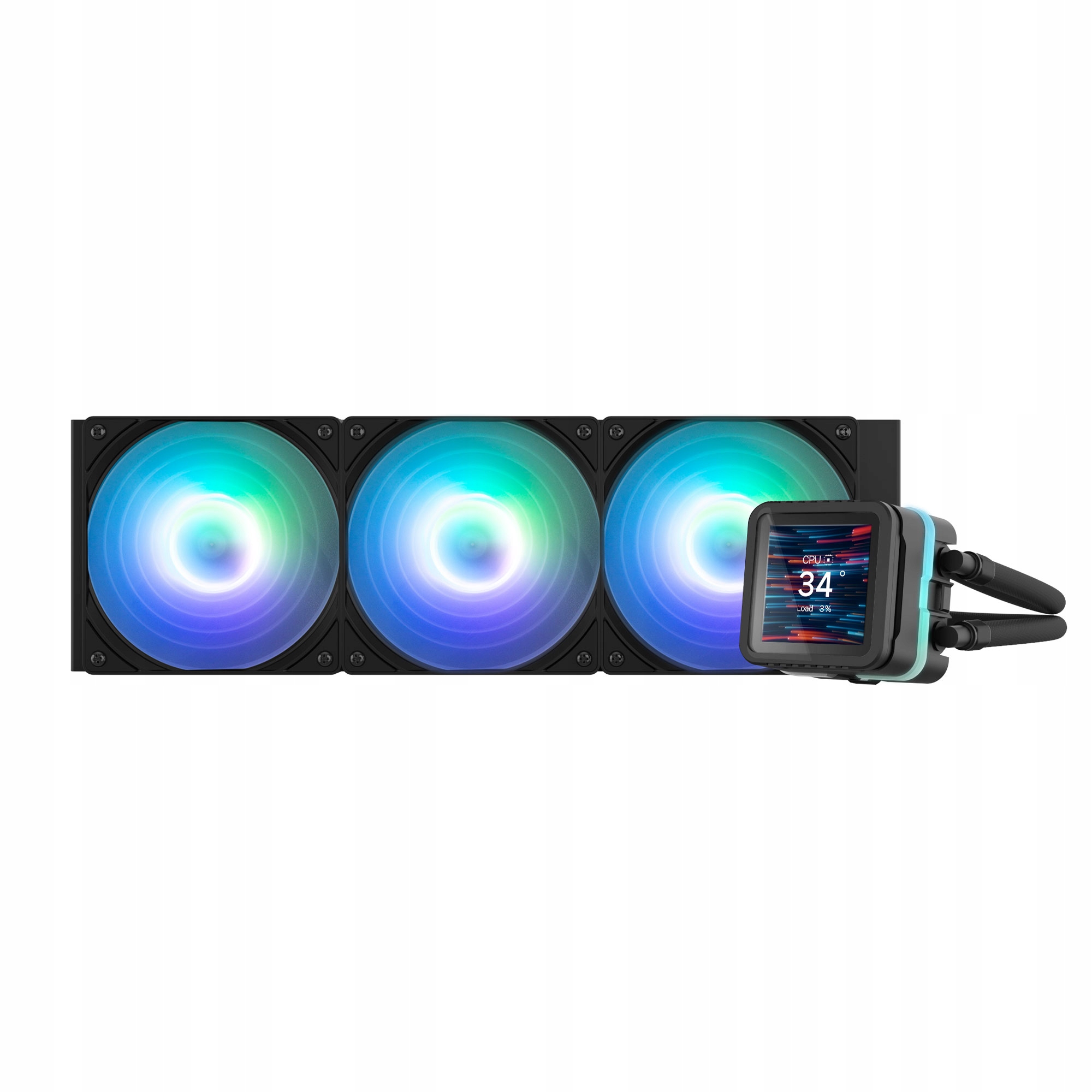 Ekran IPS LCD – Monitorowanie w czasie rzeczywistym