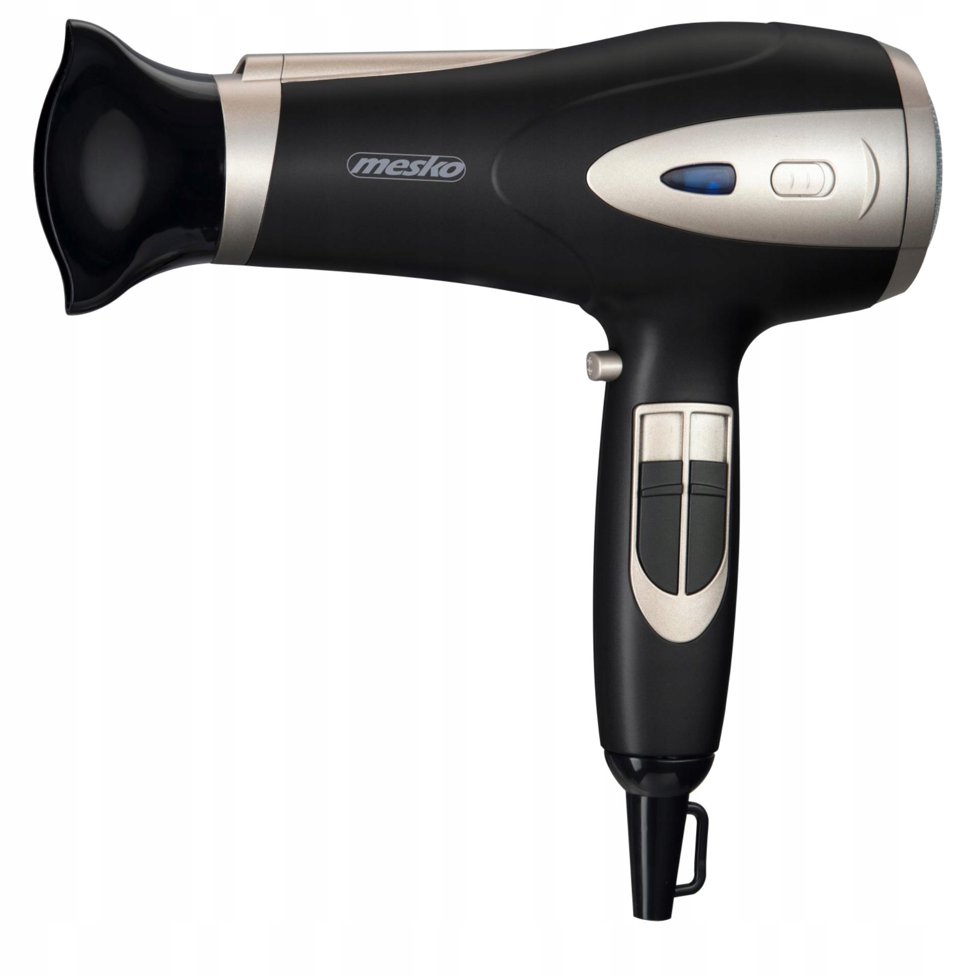 Wysoka moc 2200 W – Szybkie suszenie nawet gęstych włosów