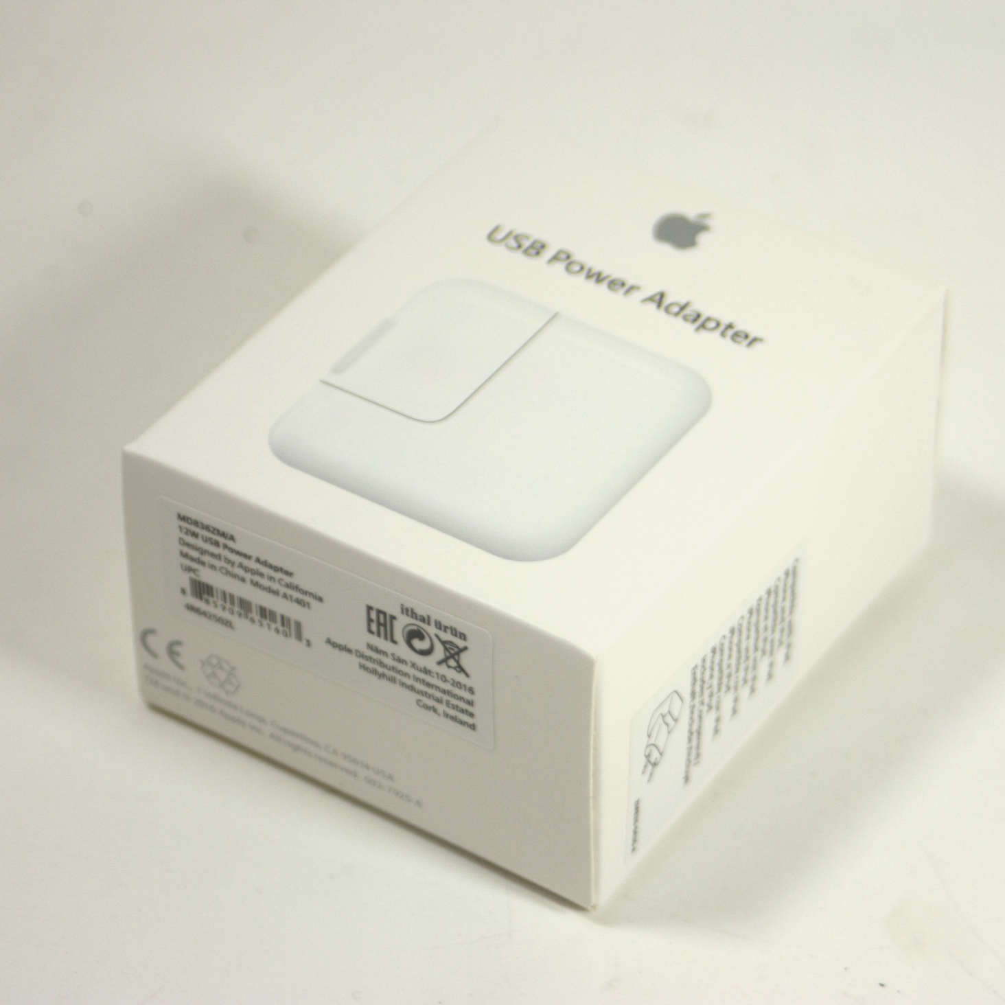 Ładowarka Apple USB Power Adapter 12W MD836 – Idealne zasilanie dla Twoich urządzeń