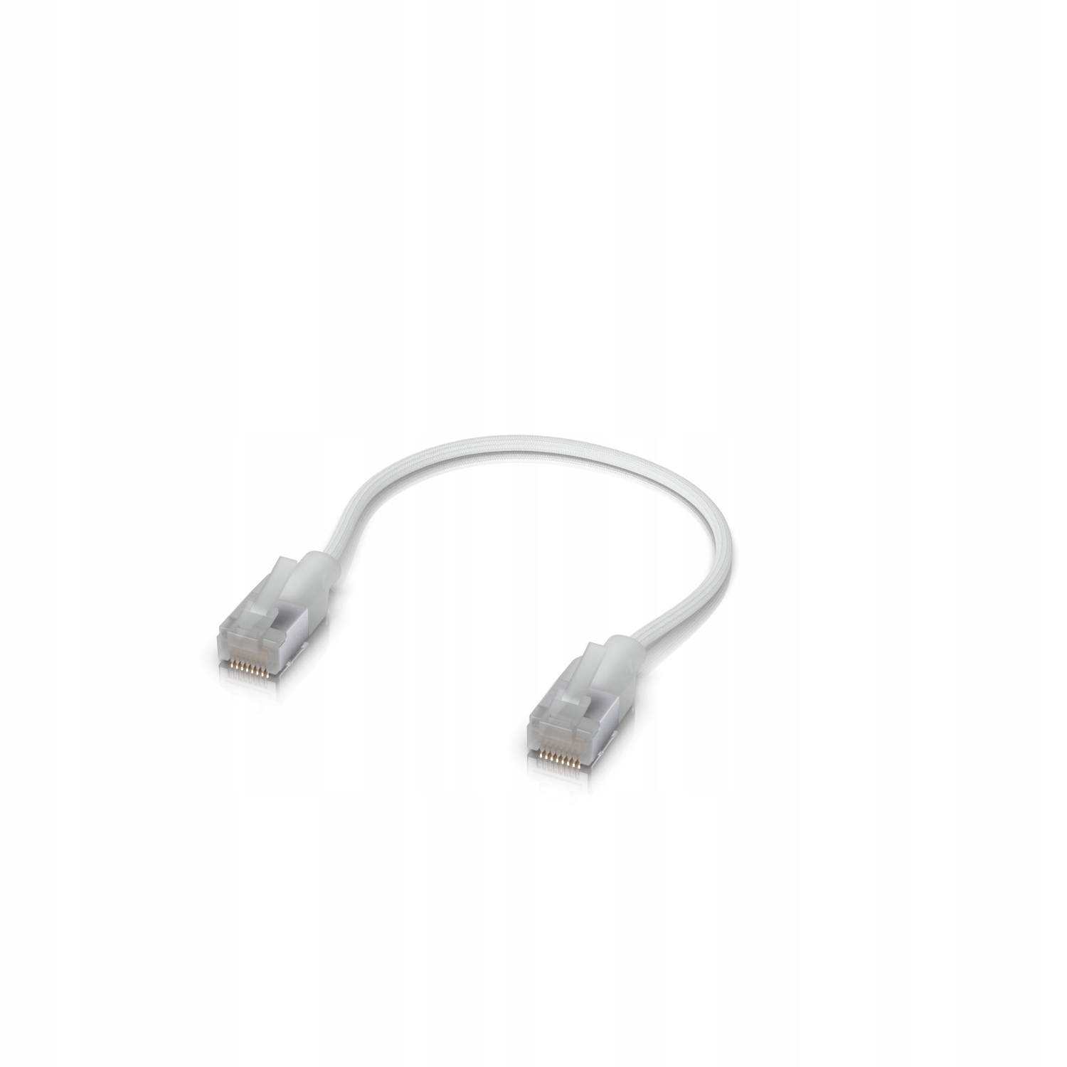 Ubiquiti UACC-Cable-Patch-EL-C6A-0.15M-W – Ultra cienki kabel sieciowy Cat6a