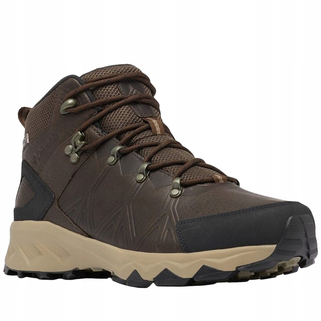 Buty turystyczne Columbia Peakfreak II Mid Outdry Leather - cordovan/black