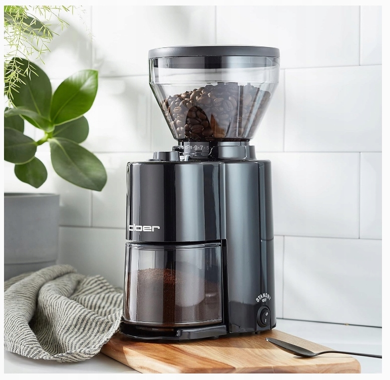 Regulowany stopień mielenia – od gruboziarnistego do drobnego