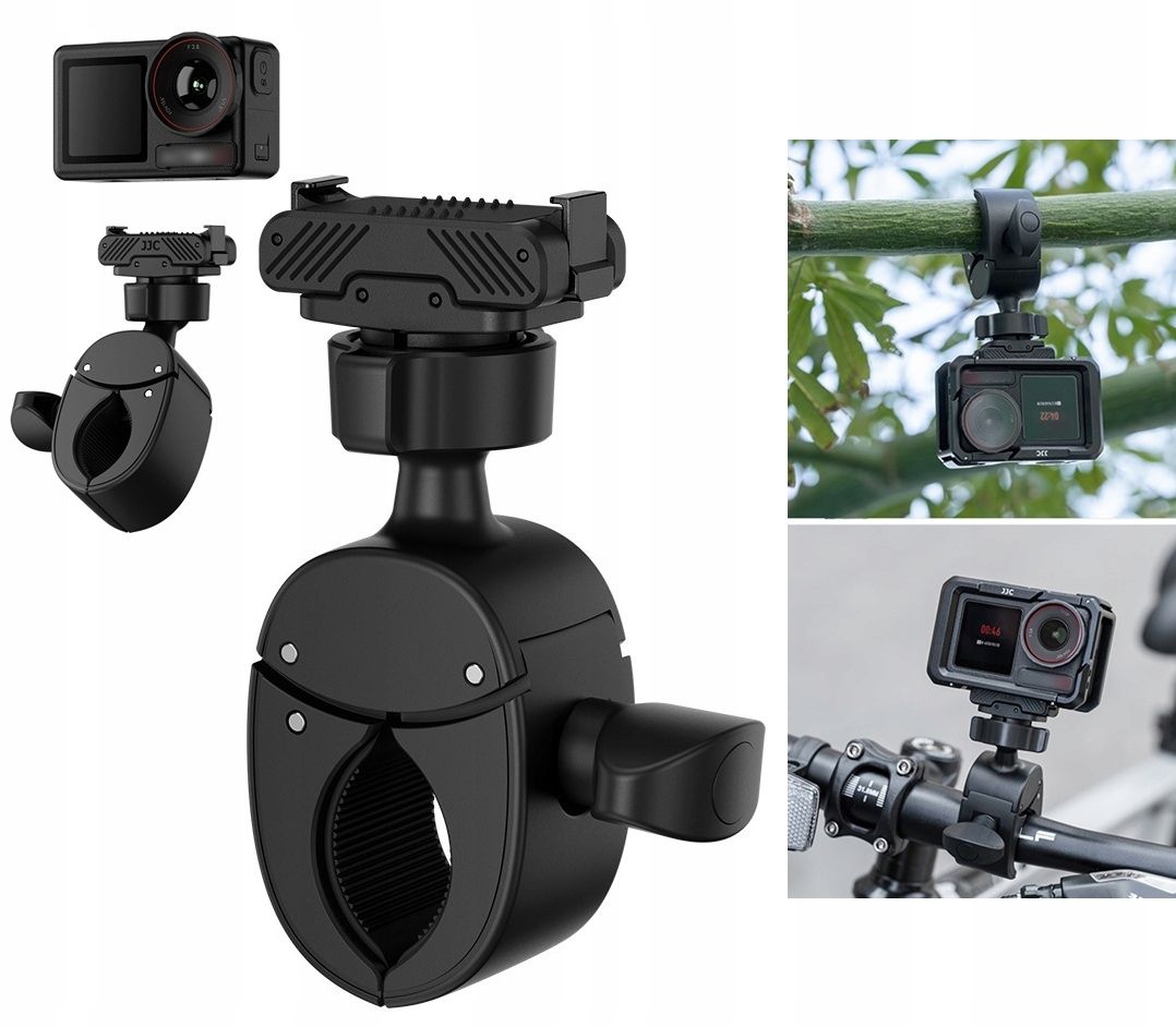 Szybkozłączka Uchwyt Na Kierownicę Imadło Do DJI Osmo 360 Action 5 Pro 4 3 – Idealny do sportowych ujęć